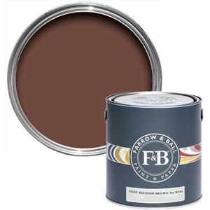 Farrow & Ball Full Gloss Deep Reddish Brown No. W101 0,75L
