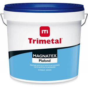 Trimetal Magnatex Plafond - Muurverf 10 Liter Wit
