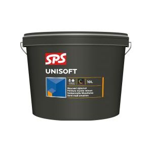SPS Unisoft Muurverf Voor Binnen En Buiten 10 Liter