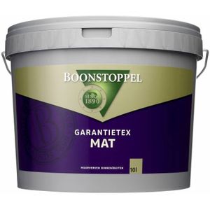 Boonstoppel Garantietex Mat 1 Liter 100% Wit