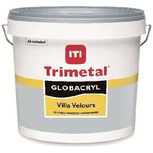 Trimetal Globacryl Villa Velours 5 Liter Kleurtype: Donkere Kleur