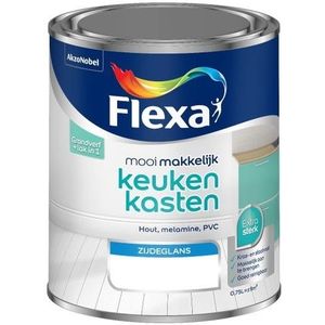 Flexa Mooi Makkelijk Keukenkasten Zijdeglans 750ml 0,75 Liter