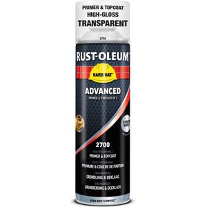 Rust-Oleum Hard Hat Advanced Spuitbus Gloss Transparant 0.5