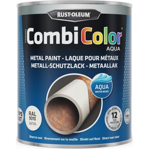 Rust-Oleum Combicolor Aqua Zijdeglans Ral 9010 750 Ml