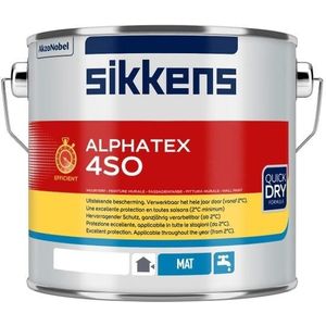 Sikkens Alphatex 4so Mat 2,5 Liter Op Kleur Gemengd
