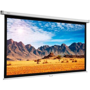 Da-Lite Slimscreen video mat wit projectiescherm zonder rand