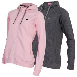 Donnay Donnay Dames - 2-Pack - Vest met capuchon Anna - Shadow Pink & Donkergrijs Gemêleerd