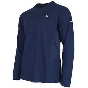 Donnay Donnay Heren - Multi Sport T-shirt lange mouw - Donkerblauw