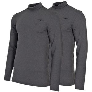 Campri - Skipully - Charcoal-marl - Wintersportpully - 2-Pack