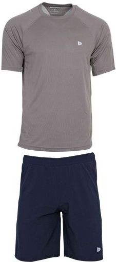 Donnay - Multi Sportset Jim - Trainingsset - Navy/Steel Grey - Korte Broeken