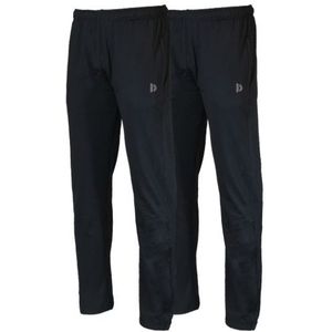 Donnay Donnay Heren - 2-Pack - Anton Powerstretch Trainingsbroek - Zwart