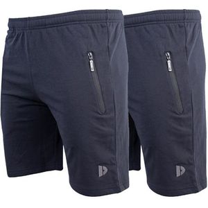 Donnay Donnay Heren - 2-Pack - Korte joggingbroek Nick - Navy