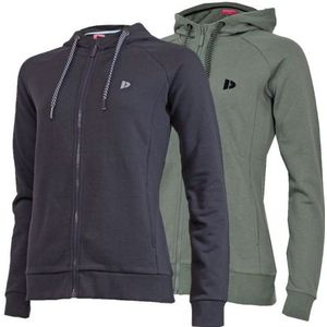 Donnay - Anna - Vest met Capuchon - Navy/Jungle Green - 2-Pack