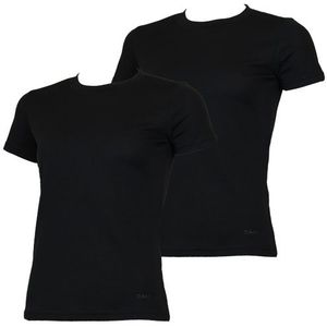 Campri Campri Dames - 2-Pack - Thermo shirt korte mouw - Zwart