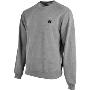 Donnay Donnay Junior - Fleece Crew Sweater Ian - Zilvergrijs