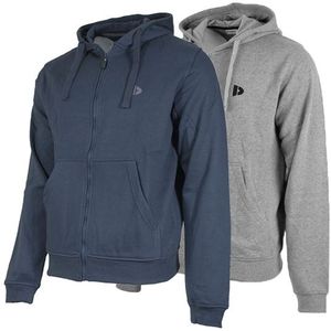 Donnay Donnay Heren - 2-Pack - Vest met capuchon Bruce - Navy & Zilvergrijs
