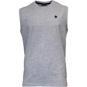 Donnay Donnay Heren - Mouwloos T-shirt Stan - Lichtgrijs gemêleerd