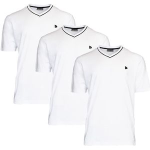 Donnay Donnay Heren - 3-Pack - T-Shirt Jason - Wit
