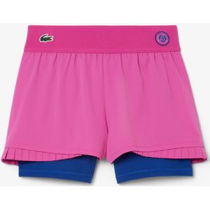 Lacoste Sportshorts Roland-Garros Edition - Rosa / Blau Size 44