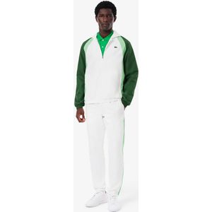 Lacoste Sport-Trainingsanzug mit Colorblock-Design - Weiß / Grün Size S