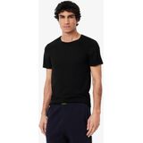 Lacoste 3er-Pack Loungewear-T-Shirts, Slim Fit - Schwarz Size XS