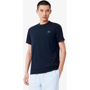 Lacoste Leichtes, Sportliches Stretch-T-Shirt, mit UV-Schutz - Navy Blau Size S