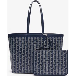 Lacoste Tote Bag Zely mit Tasche - MONO MARINE 166 FARINE Size One Size