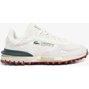 Lacoste Herren-Sneakers Elite Active - OFF WHT/DK GRN Size 45