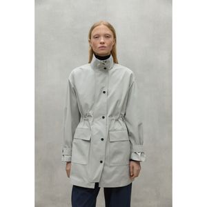 ECOALF für Damen. MCWGAJKHOKAI0042W24-021 Hokai Jacke weiß (XS), Lässig, Recyceltes Polyester, Nachhaltig