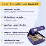 Zelesta - Beauty Set - Zijden Kussensloop - Zijden Slaapmasker - Zijden Heatless Curler