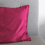 Sleeptime - Satijnen Kussensloop - Felroze - 60x70 cm - 2 Stuks