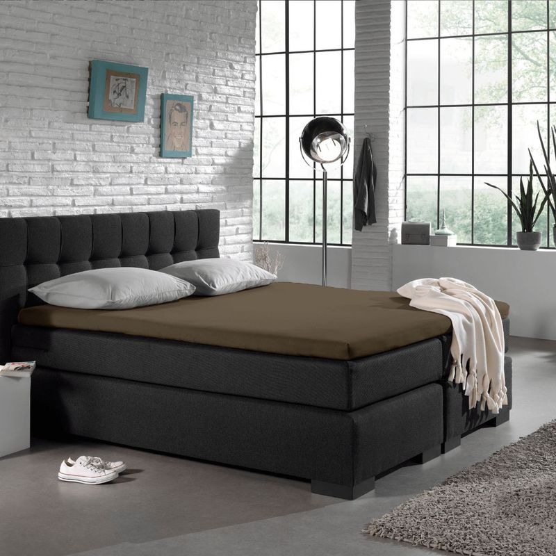 Hoeslakens - Wit - Katoen - 1 Stuk