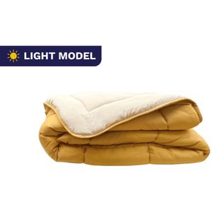Zelesta Easybed Light - Okergeel & Linnen
