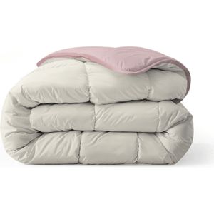 Zelesta - Royalbed - Dekbed - Pastel Pink & Cream