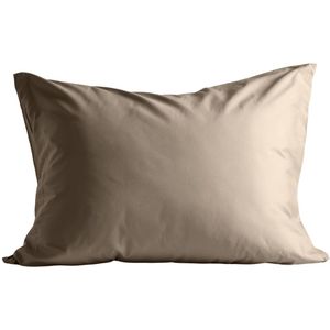 Zelesta Satinbed Kussensloop Set van 2  -Beautiful Brown