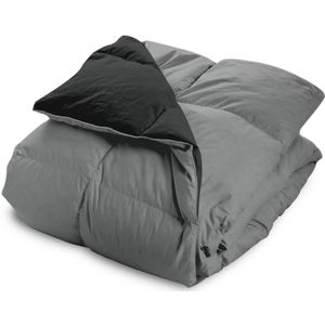 Zelesta Percale Cottonbed Katoen - Black & Anthracite