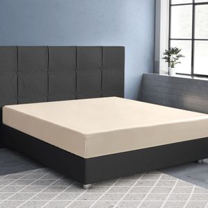 Primaviera DeLuxe Hoeslaken - Zand - 100% Katoen Satijn