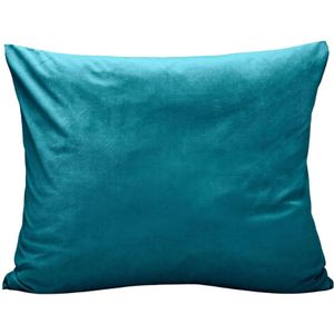 Zelesta Velvetbed Kussensloop Set van 2 - Petrol