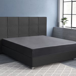 Primaviera Deluxe Satijnen - Hoeslaken - 180 x 210 - Antraciet