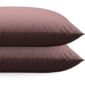Zelesta Royalbed Diamond Kussensloop Set van 2  - Bordeaux