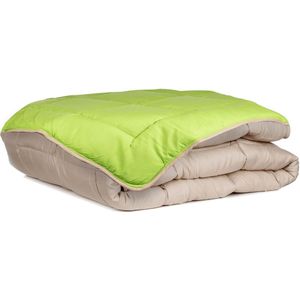 Zelesta - Easybed - Dekbed - Anijs & Beige - Wasbaar, Anti-Allergisch, Sneldrogend, Microvezel
