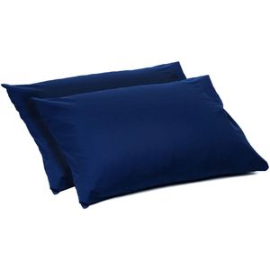 Zelesta - Wonderbed - Kussensloop Set van 2 - Navy - 60x70cm of 80x80cm