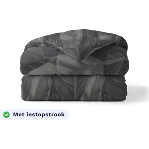 Zelesta - Royalbed Black Swan - Katoenen Dekbed - 140x200 - Hoesloos Dekbed - 2 in 1 Dekbed met Vaste Overtrek