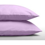 Zelesta - Royalbed - Kussensloop Set van 2 - Lila - 60x70cm of 80x80cm