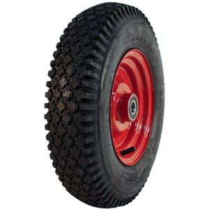 Stalen wiel, 400mm 4.80/4.00-8, luchtband 6PR, kogellager, S-2202, 20mm asgat