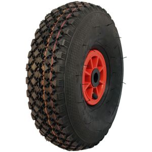 Industriële rubberen wielen 200mm Zwenkwielen 205kg