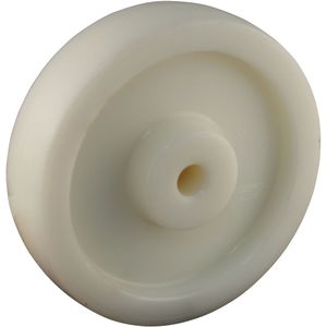 PA wiel, 200mm diameter, PA loopvlak, glijlager