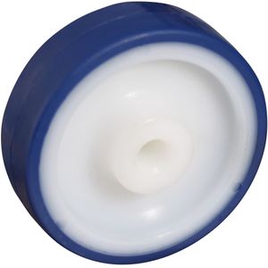 PA wiel, 150mm diameter, PU loopvlak, glijlager