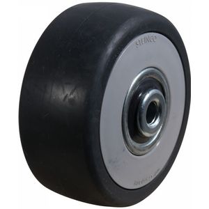 Steinco - PP Wiel - RAL 7004 - 75 mm Diameter - TPE Loopvlak - Kogellager