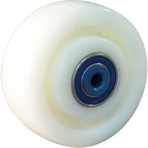 PA wiel, 200mm diameter, PA loopvlak, kogellager